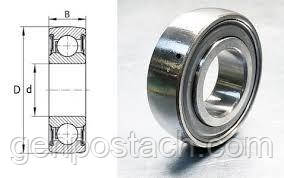 Підшипник UD 205 (K6205-2RS, 1726205-2RS, 580205) (25х52х15) GPL/УКРАЇНА