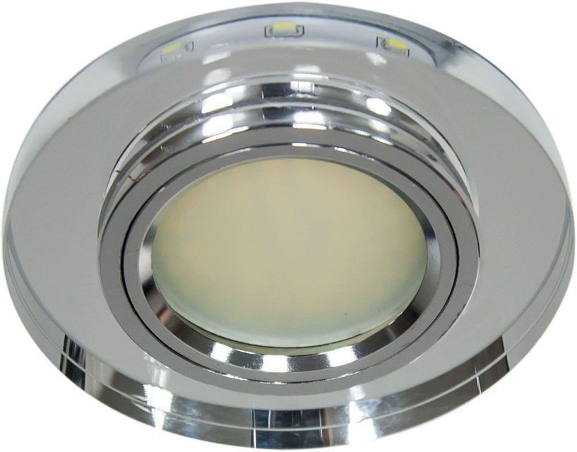 Врезной светодиодный светильник (точечный) Feron 8060-2 LED с подсветкой - фото 4 - id-p332128077