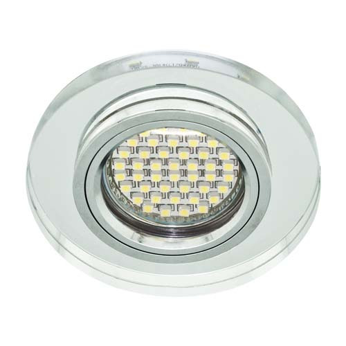 Врезной светодиодный светильник (точечный) Feron 8060-2 LED с подсветкой - фото 3 - id-p332128077