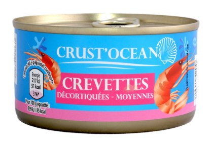 Креветки Crevettes Crust'Ocean