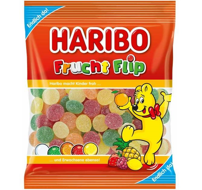 Жувальні гумки Haribo Frucht Flip, 160г