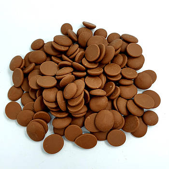 Глазур кондитерська Молочна в дропсах Caribe 250 г (розвіс)