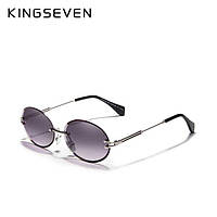 Женские градиентные солнцезащитные очки KINGSEVEN N805 Black Gradient
