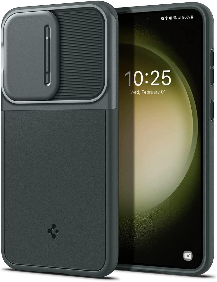 Чохол Spigen для Samsung Galaxy S23 - Optik Armor, Abyss Green (ACS06088)