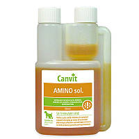 Витаминная добавка для кошек, собак, лошадей Canvit Amino sol-1 л.