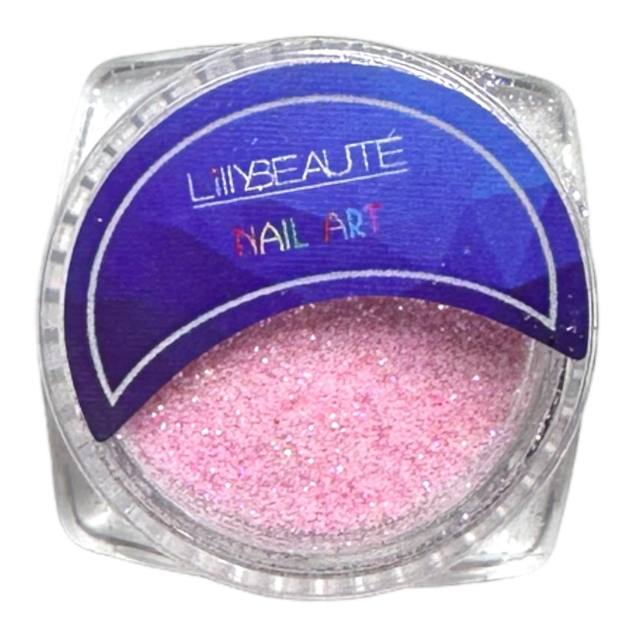 Глітер (пісок) для дизайну нігтів Lilly Beaute