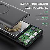 H·E·T·P повербанк павербанк Power Bank 33800 мАг 15 Вт швидке бездротове заряджання з бездротовим заряджанням, фото 3