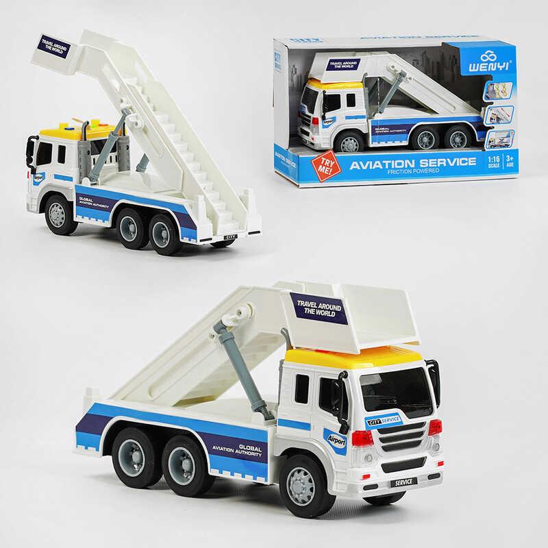 Спецтехніка Трап, звук, світло, 3 кнопки, рухомі елементи, 3 види, WY290A