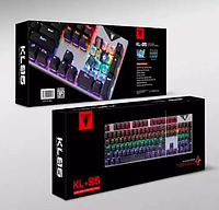 Игровая проводная клавиатура из высококачественных материалов и подсветкой и Mechanical KL95