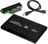 Карман внешний для жесткого диска HDD/SSD 2,5" SATA черный