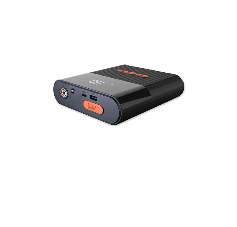 Пусковий пристрій з автокомпресором 4smarts Jump Starter Power Bank PitStop 8800mAh +Compressor Black