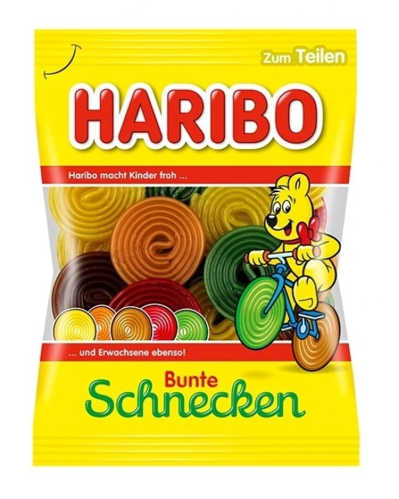 Желейки Haribo Bunte Schnecken, 175г