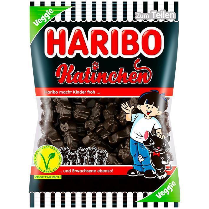 Желейні цукерки Харібо котики Haribo Katinchen, 175г