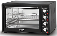 Печи электрические Adler AD 6010 45L 2000Вт, Электро духовка, Электродуховка с конвекцией, Электропечь