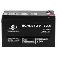 Аккумулятор для сигнализации AGM А 12V - 7 Ah