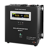 Сонячний інвертор (ДБЖ) LogicPower LPY-С-PSW-1500VA (1050Вт) MPPT 24V, фото 2