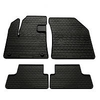 Гумові килимки в салон для Citroen DS 7 Crossback (2018-...) комплект з 4 штук (Stingray)
