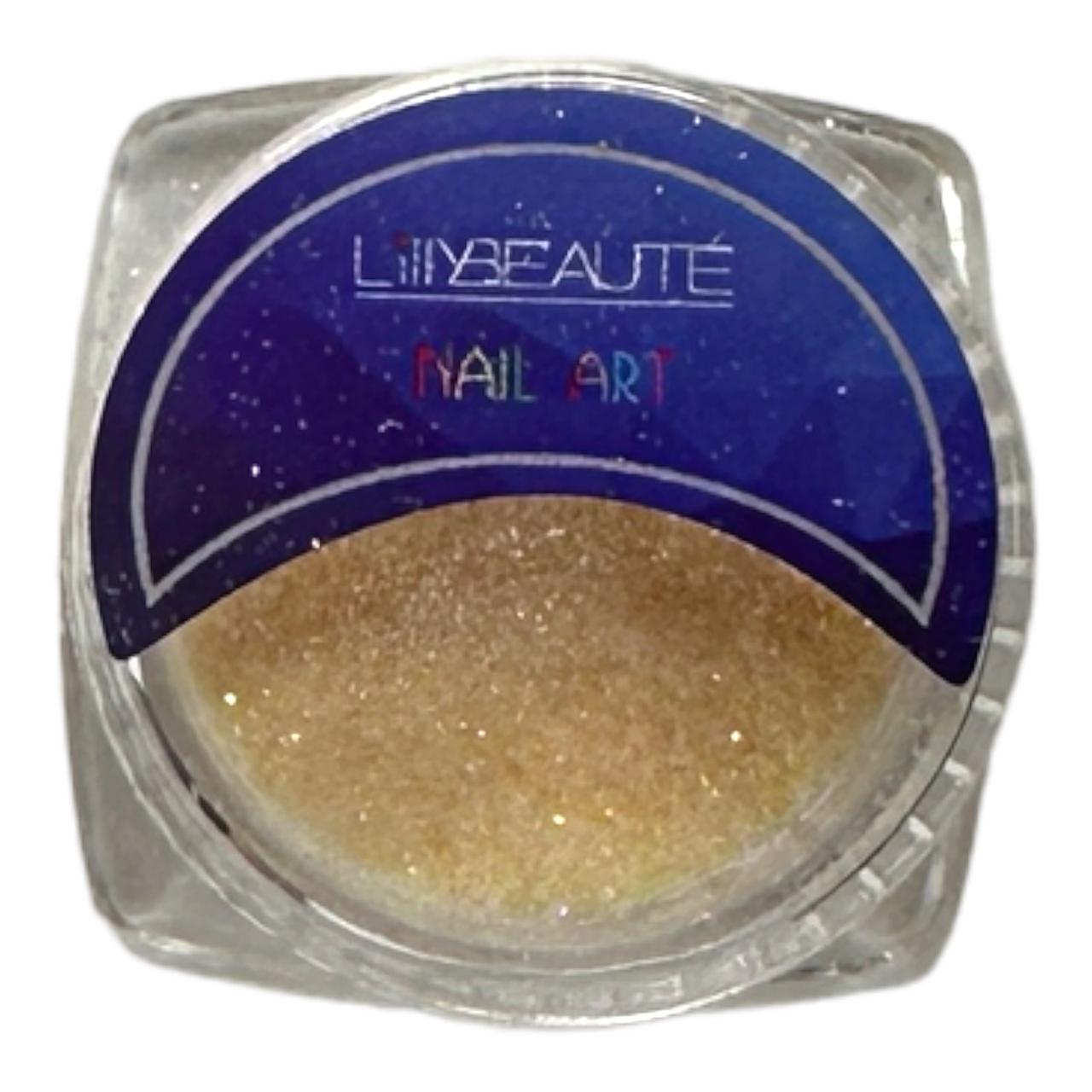 Глітер (пісок) для дизайну нігтів Lilly Beaute