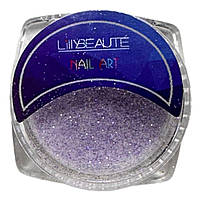 Глітер (пісок) для дизайну нігтів Lilly Beaute