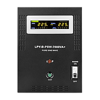 ДБЖ з правильною синусоїдою 48V LPY-B-PSW-7000VA+(5000Вт)10A/20A