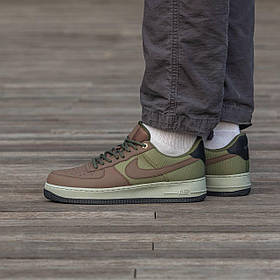 Чоловічі кросівки Nike Air Force Khaki/Brown