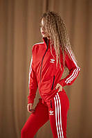 Спортивний костюм adidas червоний