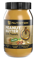 Арахисовая паста GO ON Nutrition Peanut butter smooth 100% 900 г