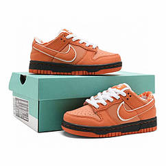 Eur22-37.5 дитячі Concepts x Nike SB Dunk Low "Orange Lobster" жовтогарячі кросівки