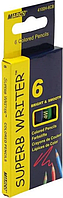Олівці кольорові Marco "Superb Writer" укорочені 6 кольорів