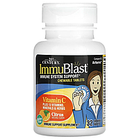 Вітаміни ImmuBlast Citrus 21st Century 32 жувальні таблетки, фото 3