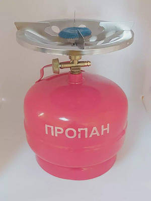 Газові балони, нагрівачі, плити