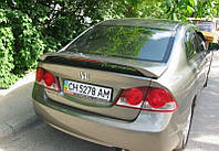 Honda Civic 4D 2006 спойлер средний со стопом 2
