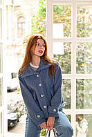 Женская Теплая рубашка букле Ткань мех барашек Размеры: 42,44,46,48
