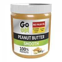 Арахисовая паста GO ON Nutrition Peanut butter smooth 500 г