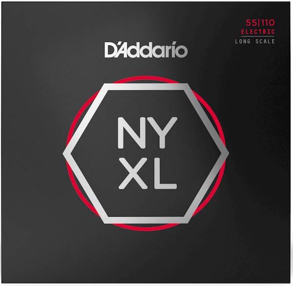 Струни для бас-гітари D'Addario NYXL55110 HEAVY (55-110), фото 1