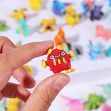 Набір фігурок Покемони Pokemon 144 шт. Ігрові фігурки Покемони. Дитячий набір іграшок Покемони, фото 6