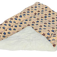 Лежак Taotaopets 573301 Yellow Stars L (50*70 cm) для котів і собак 8 шт., фото 4