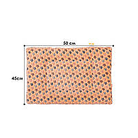 Лежак Taotaopets 573301 Yellow Stars M (50*45 cm) для котів і собак 10 шт., фото 5