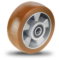 Полиуретановые колеса с алюминиевым диском для интенсивного использования AU-серия
