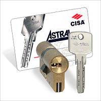 Cisa Astral S 66мм 33х33 ключ/ключ латунь (Италия)