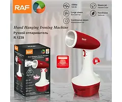 Ручний відпарювач для одягу парогенератор RAF R.1239 1500 Вт, Gаровий відпарювач для одягу вертикальний