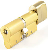 Abloy Protec2 (Фінляндія) 62 мм 31/31T, ключ/тумблер, матова латунь