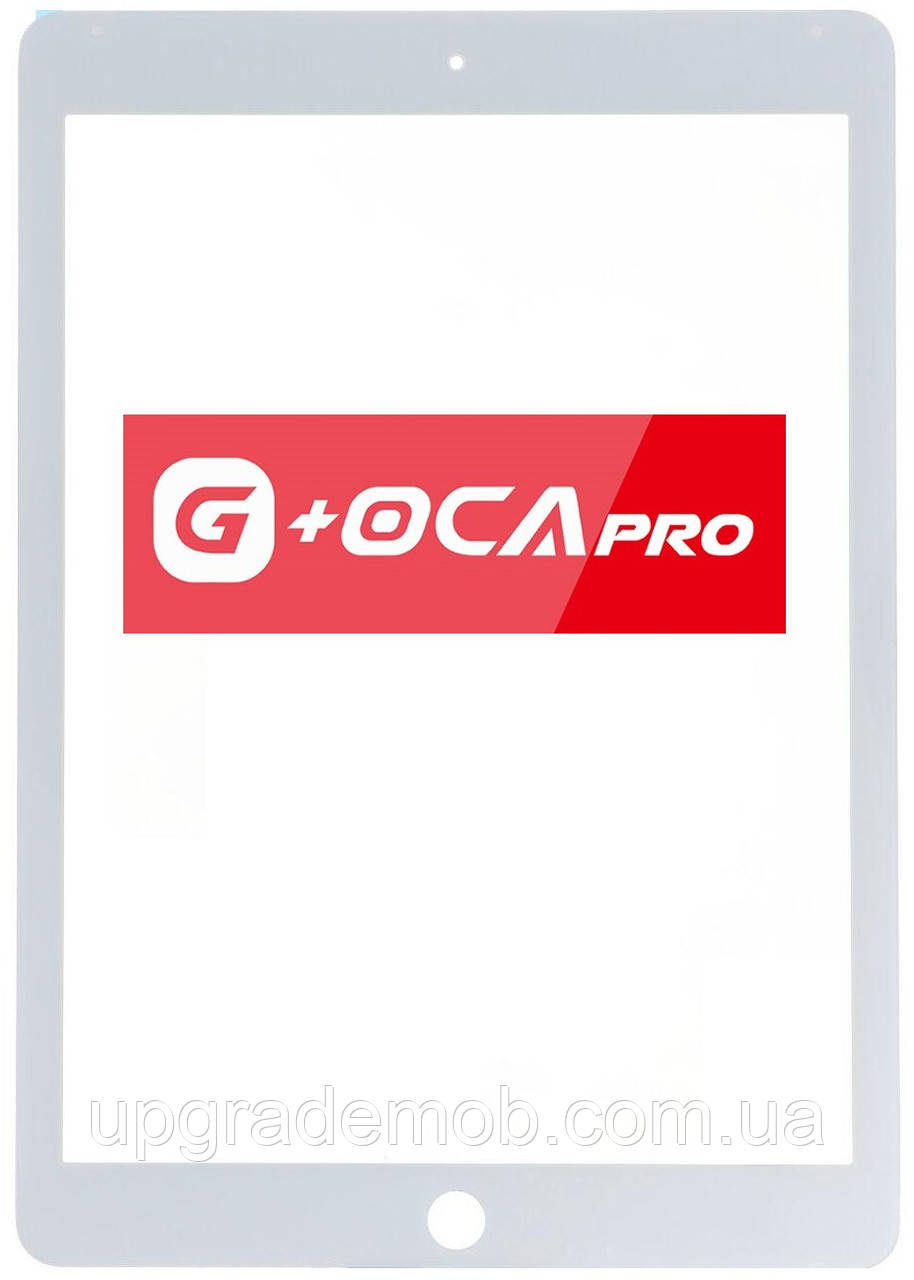 Скло дисплея iPad Air 2 біле з OCA-плівкою оригінал G+OCA PRo