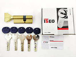 Iseo R7 85мм 55х30 ключ/тумблер латунь (Італія)