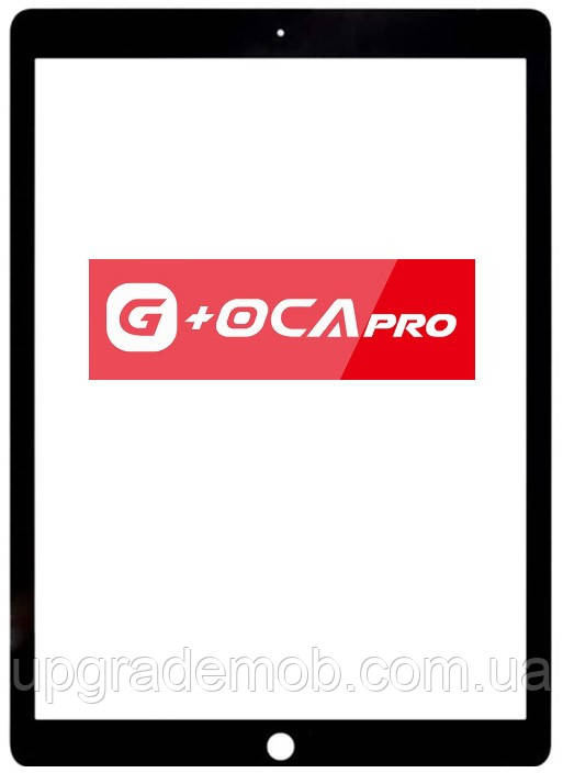 Скло дисплея iPad Pro 12.9 2017 чорне з OCA-плівкою оригінал G+OCA PRo