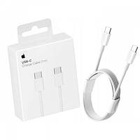 Оригинальный кабель Apple USB-C to USB-C 1m White (BOX)