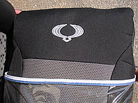 Автомобильные чехлы авточехлы салона на сиденья Elegant SsangYong Rexton W черные 12- СангЙонг Рекстон В 2