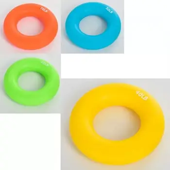 Еспандер кистьовий кільце сілікон GI-3995 навантаження від 18,14 кг до 31,75 кг