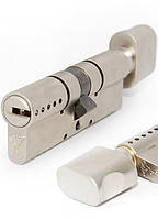 Цилиндр Mul-t-lock Interactive+ ключ/тумблер никель сатин (Израиль)