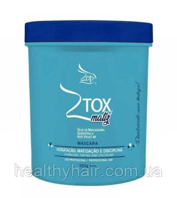 Ботекс Zap Ztox Matiz oleo de macadamia зтонуючим еффетом для освітленого волосся